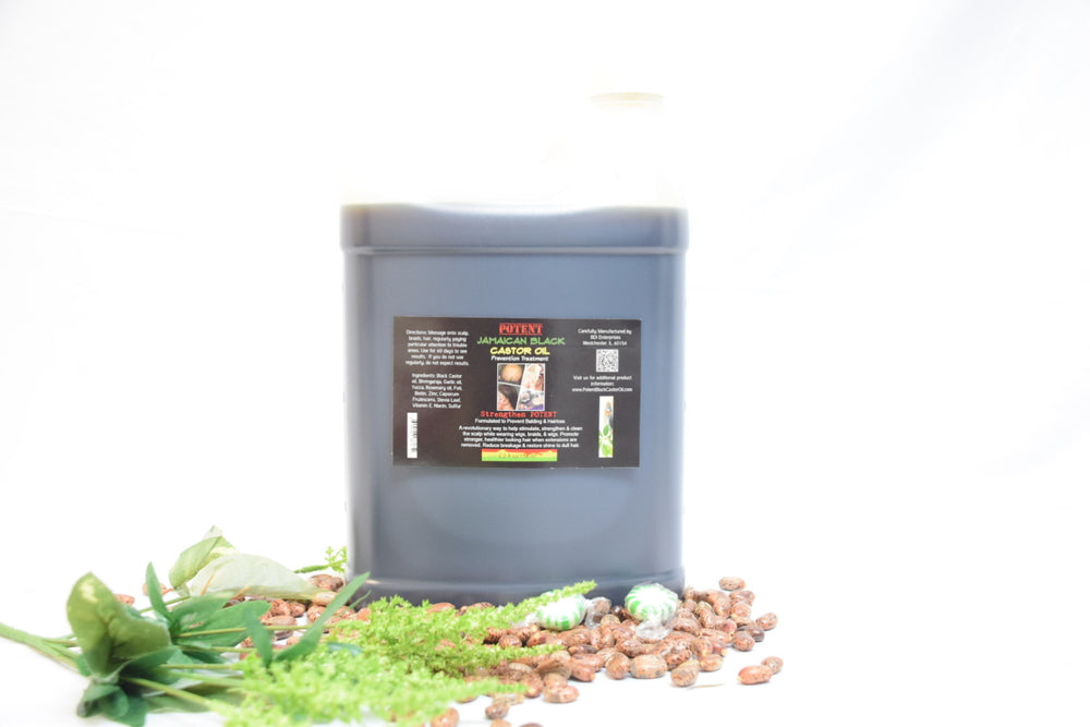 Strengthen Potent Jamaican Black Castor Oil (Protective Style Hair) Gallon