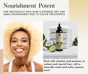 Nourishment Potent Jamaican Black Castor Oil (Age-Defying Hair Oil)